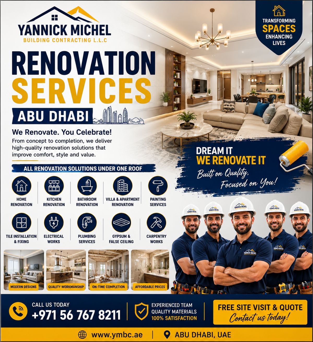 Renovation Services Abu Dhabi | Complete Guide to Home & Office Renovation